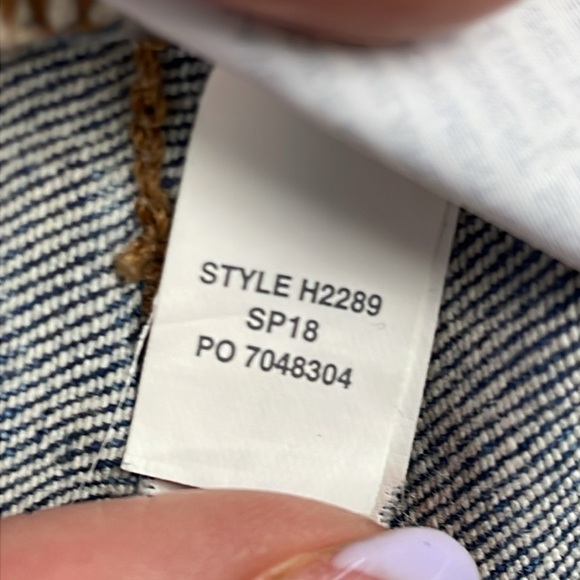 Madewell 8” Skinny Jeans Medium Ames Wash Stretch Classic Casual Sz 28 - Picture 13 of 13